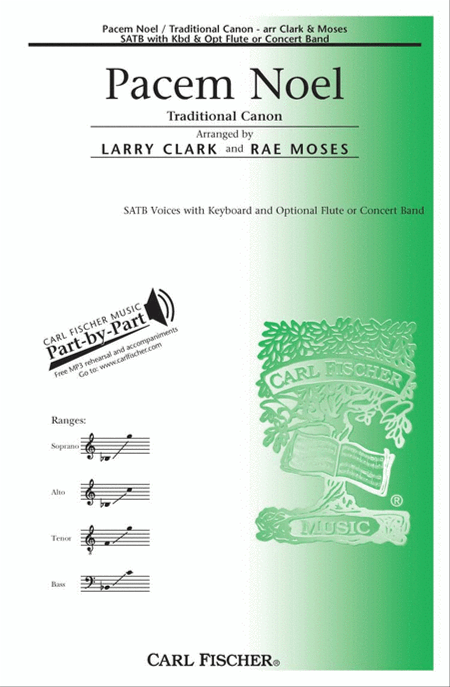 Pacem Noel 4-Part scores gallery preview page 1