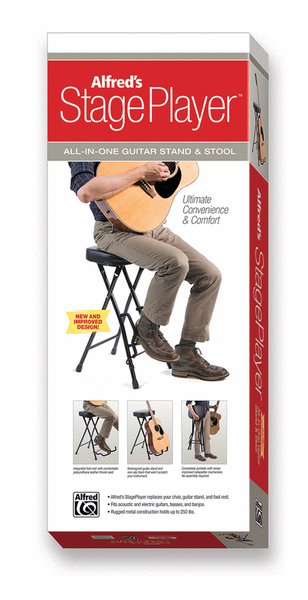 Alfred's StagePlayer Guitar Stand & Stool