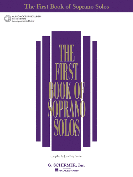 The First Book of Soprano Solos (Book/OnLineAudio) image number null