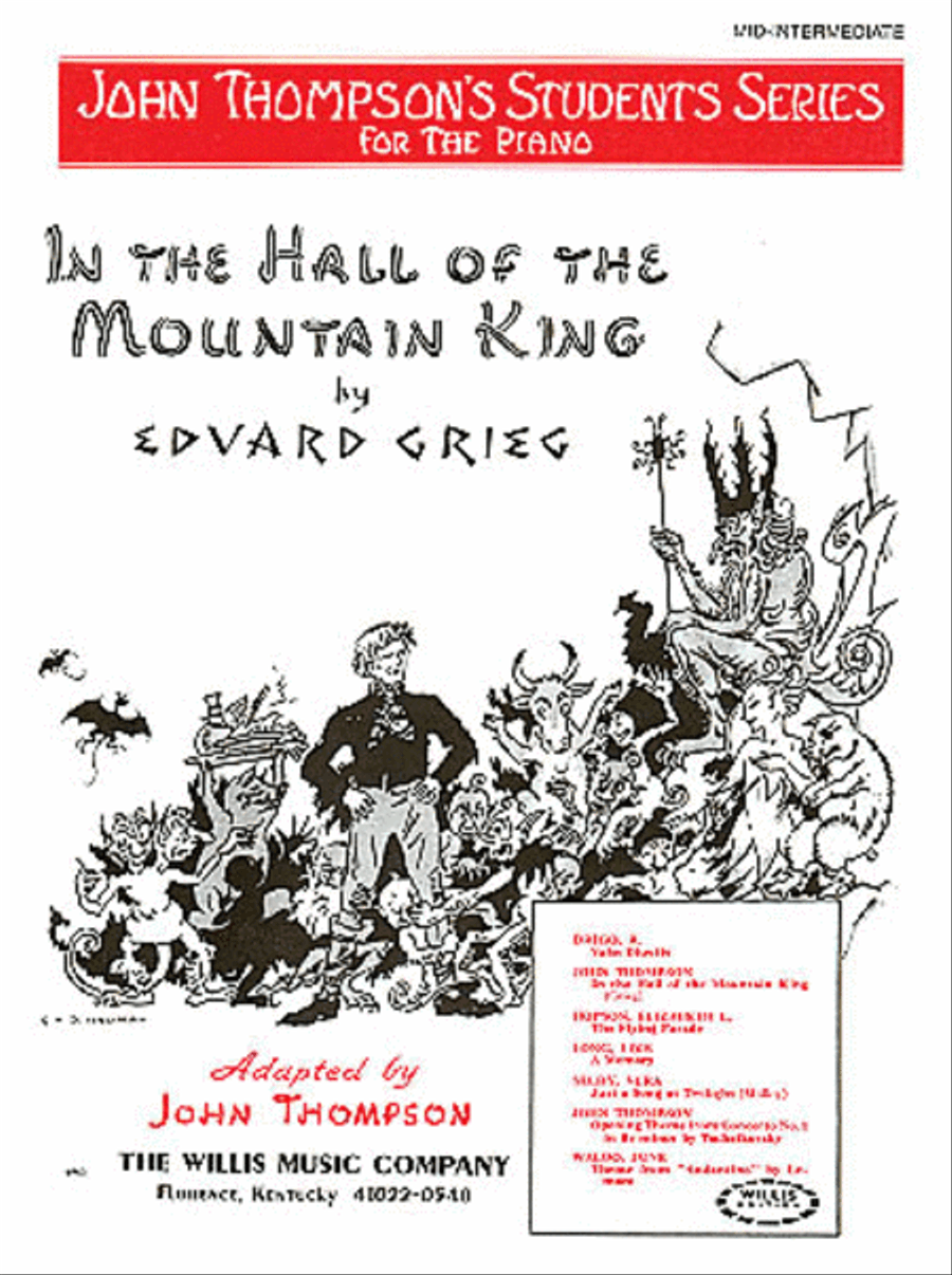 In the Hall of the Mountain King Piano scores gallery preview page 1
