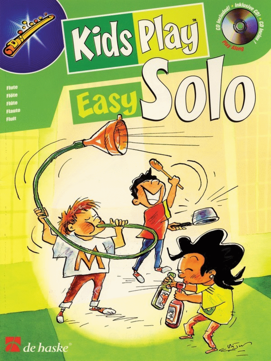 Kids Play Easy Solos Flute Book/CD