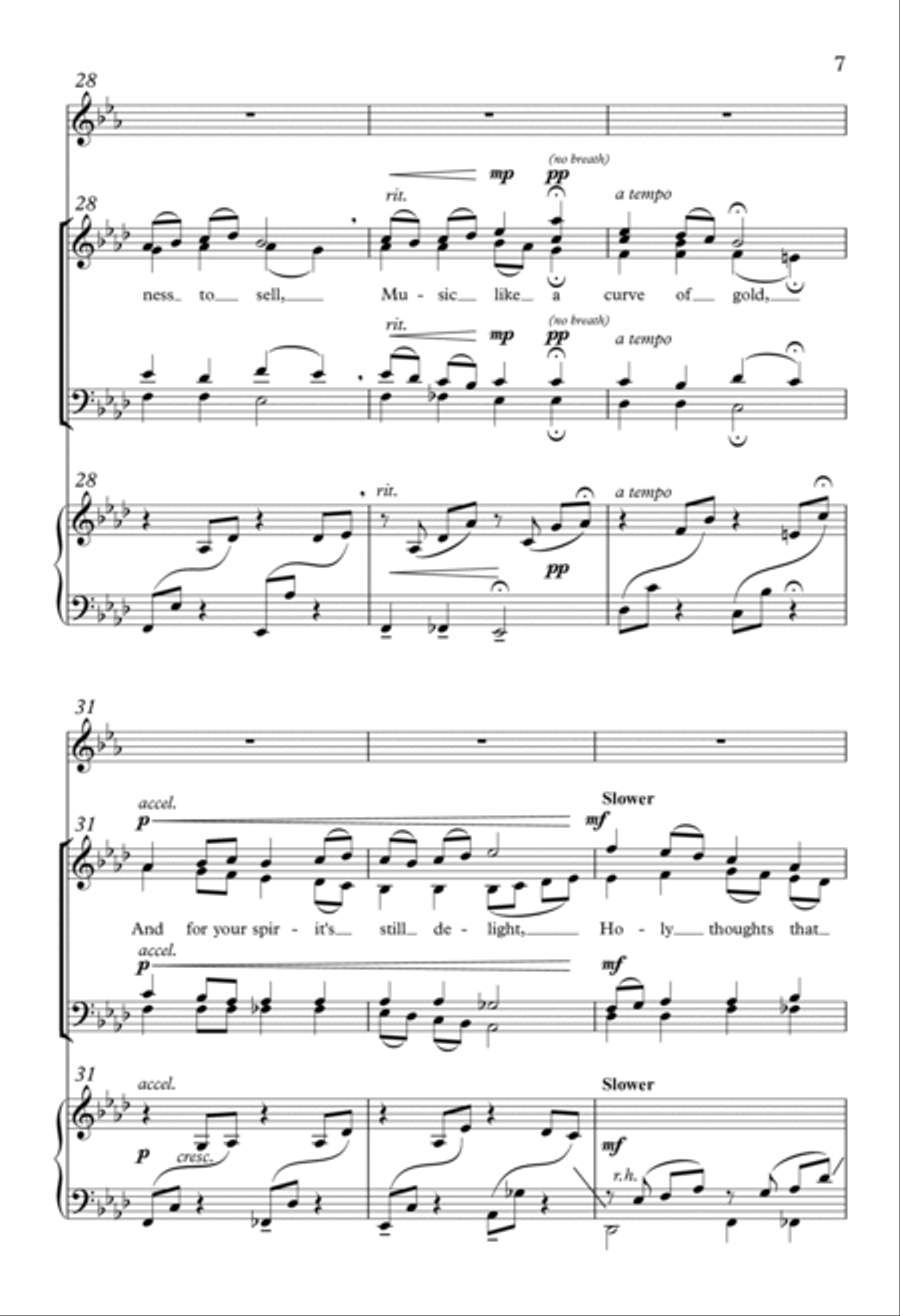 Life Has Loveliness To Sell 4-Part scores gallery preview page 6