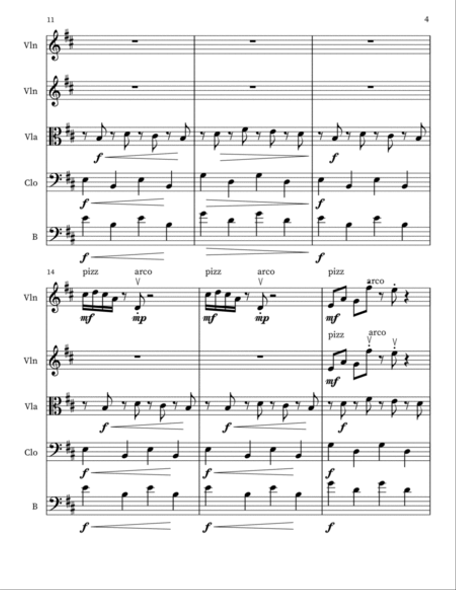 Orchestra Ninja's String Orchestra scores gallery preview page 4