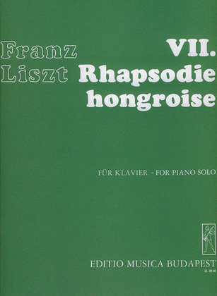 Book cover for Ungarische Rhapsodie No. 7
