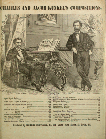 Charles and Jacob Kunkel's Compositions. Marche Triomphale