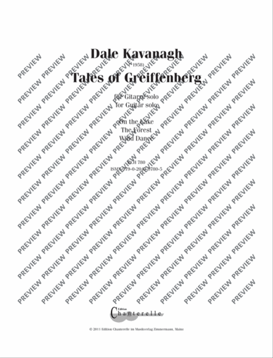 Tales of Greiffenberg Guitar scores gallery preview page 2