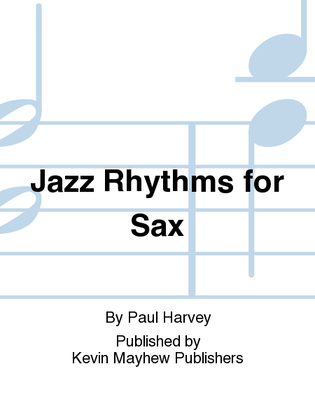 Book cover for Jazz Rhythms for Sax