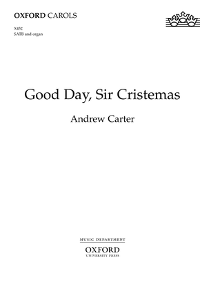 Book cover for Good Day, Sir Cristemas