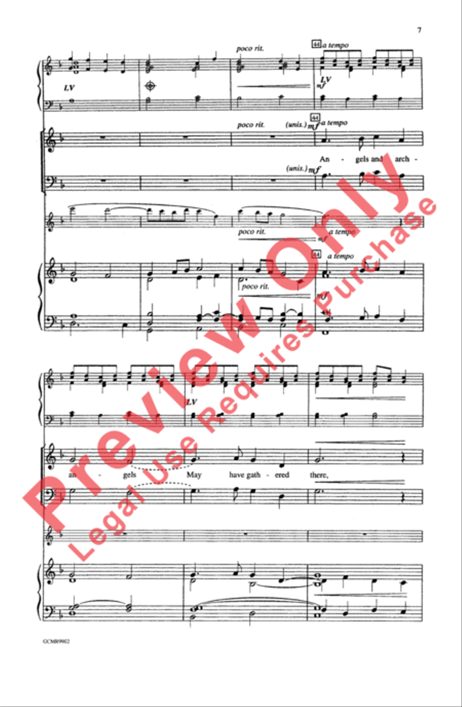 What Can I Give Him? 4-Part scores gallery preview page 7