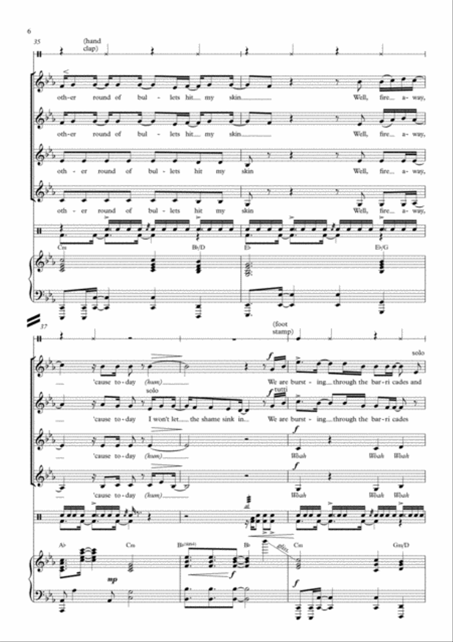 This Is Me SSAA scores gallery preview page 6
