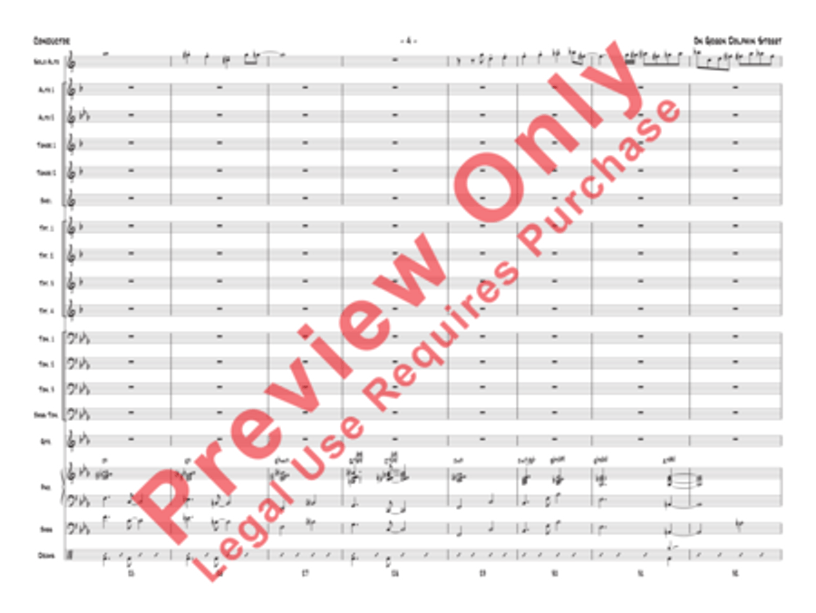 On Green Dolphin Street Jazz Ensemble scores gallery preview page 7