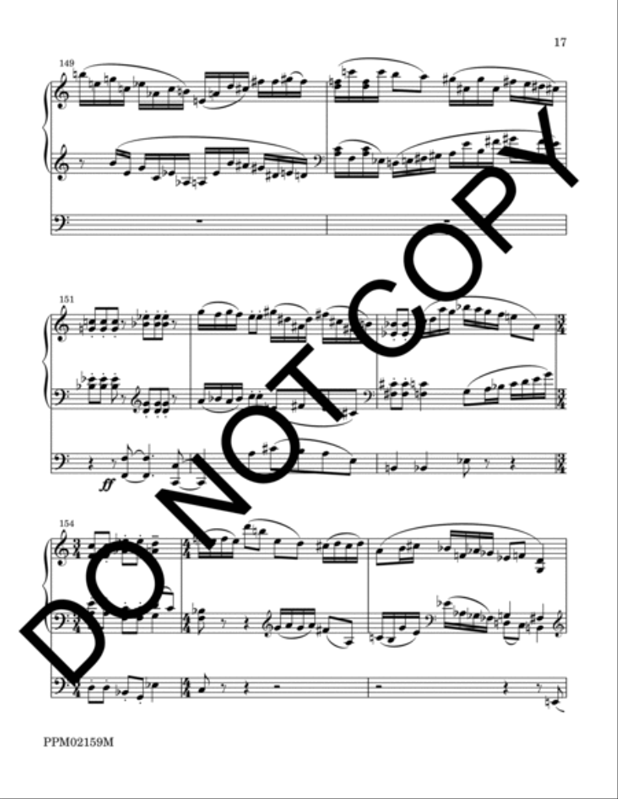 The Great Shofar is Sounded Organ scores gallery preview page 20