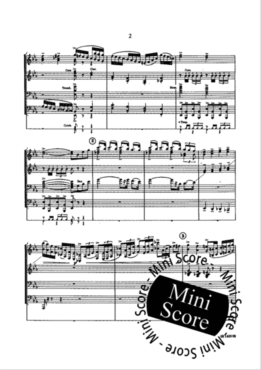 Amsterdam Impressions Concert Band scores gallery preview page 6