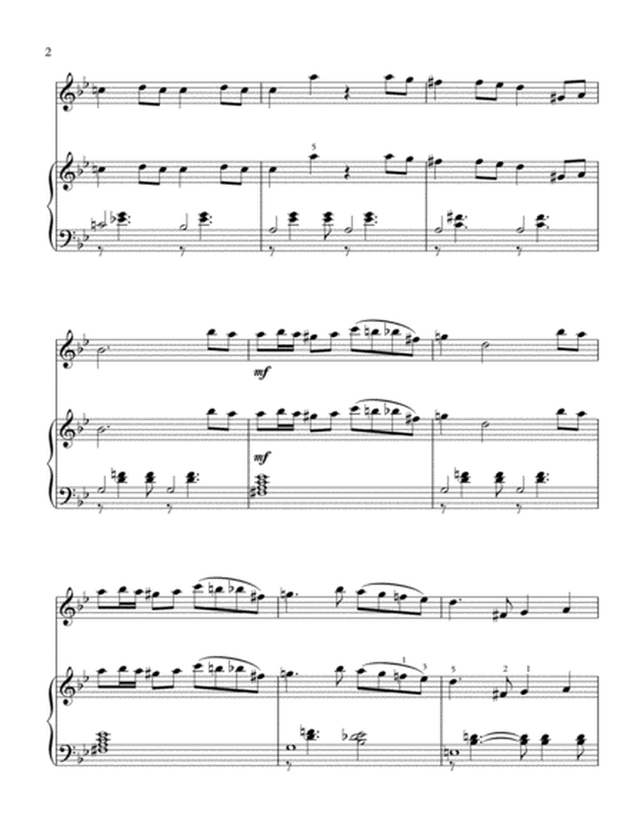 "Theme From Symphony No.40" for Violin and Piano image number null