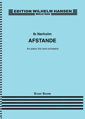 Book cover for Afstande: Sinfonia
