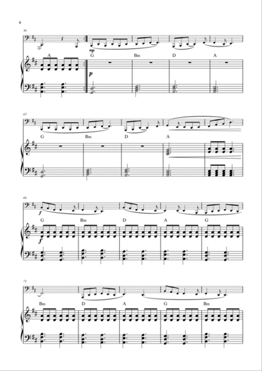Dandelions Dandelions Piano scores gallery preview page 4
