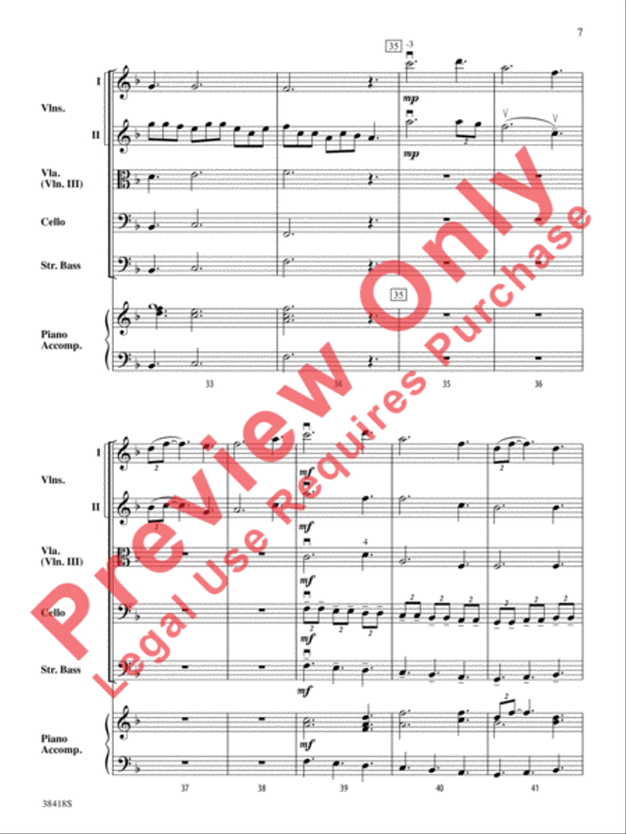Return to Skye String Orchestra scores gallery preview page 8