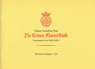 Book cover for Die kleinen Klavierstuecke