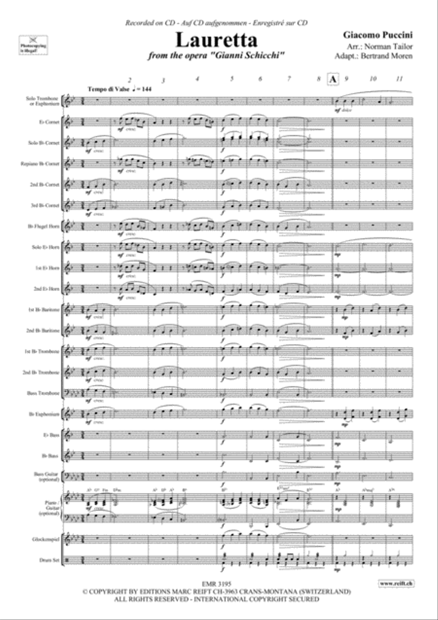 Lauretta Brass Band scores gallery preview page 4
