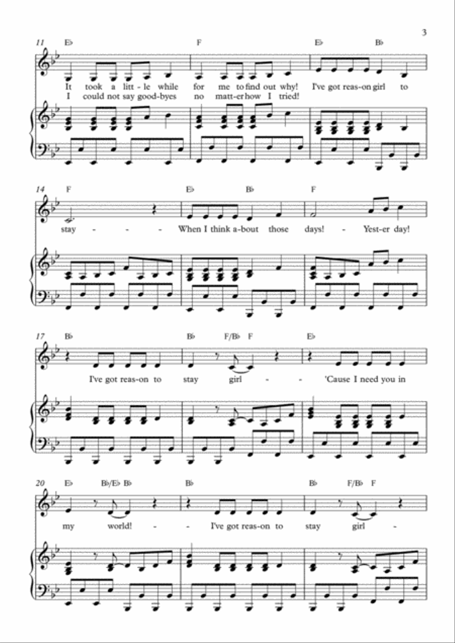 I've Got Reason To Stay Voice scores gallery preview page 3