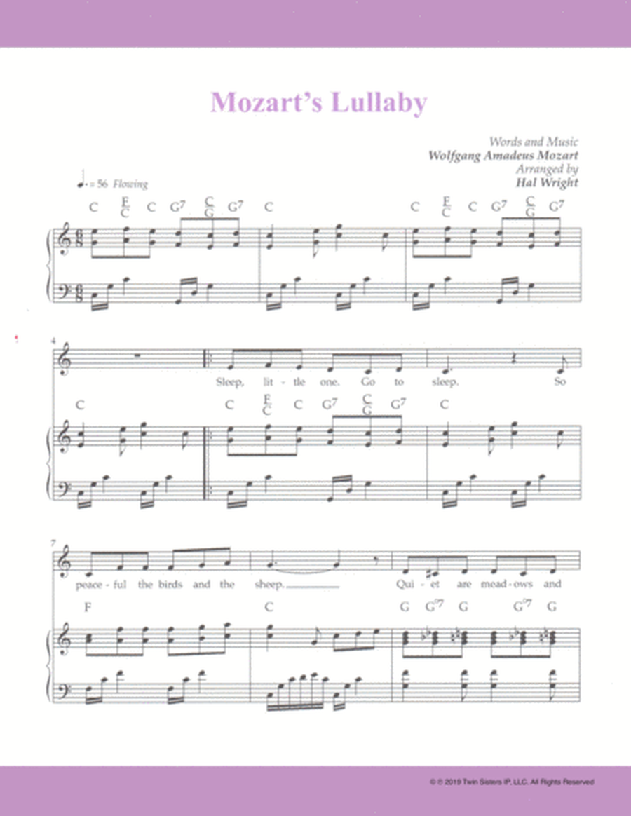 Mozart's Lullaby image number null