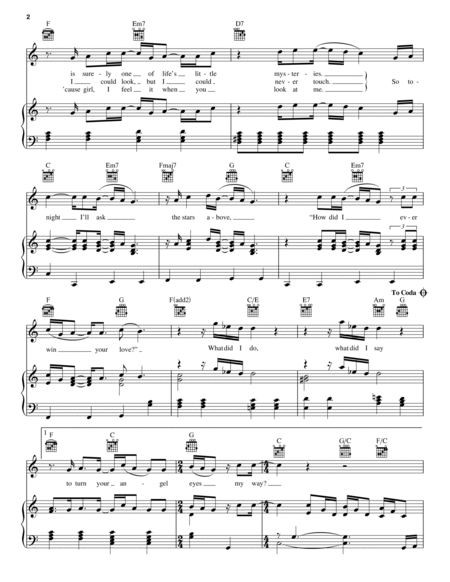 Angel Eyes, (easy) sheet music for piano solo (PDF-interactive)