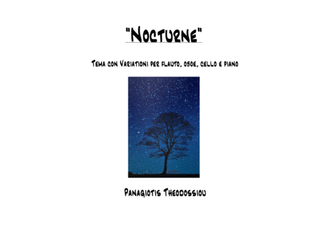 "Nocturne" for flute, oboe, cello and piano
