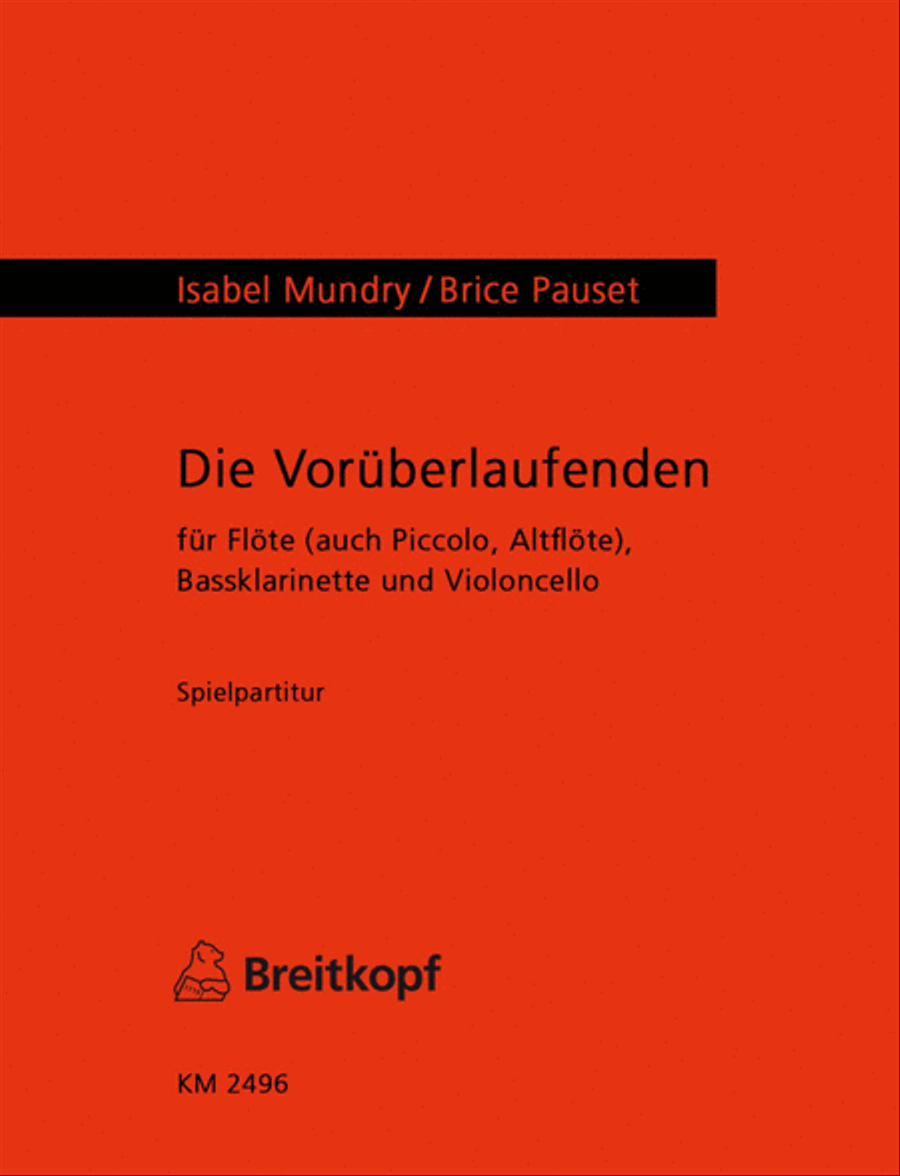 Die Vorüberlaufenden Performance Score scores gallery preview page 1