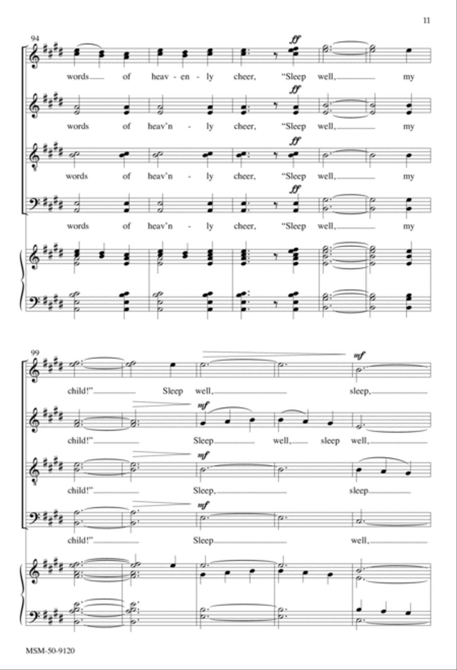 I Hear Thy Voice I Hear Thy Voice 4-Part scores gallery preview page 11