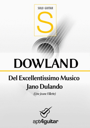 Del Excellentissimo Musico Jano Dulando