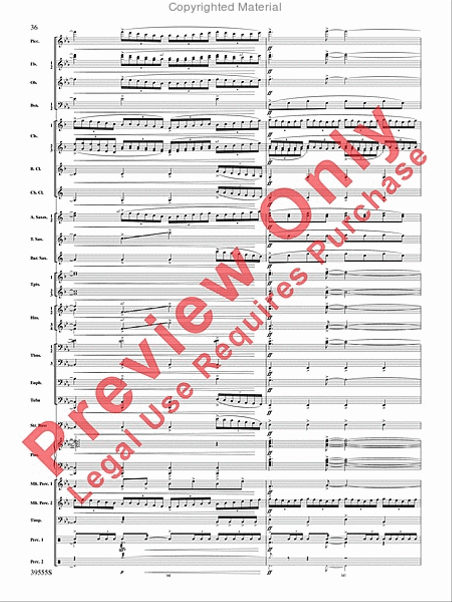 And Hope Led Them Home And Hope Led Them Home Concert Band scores gallery preview page 37