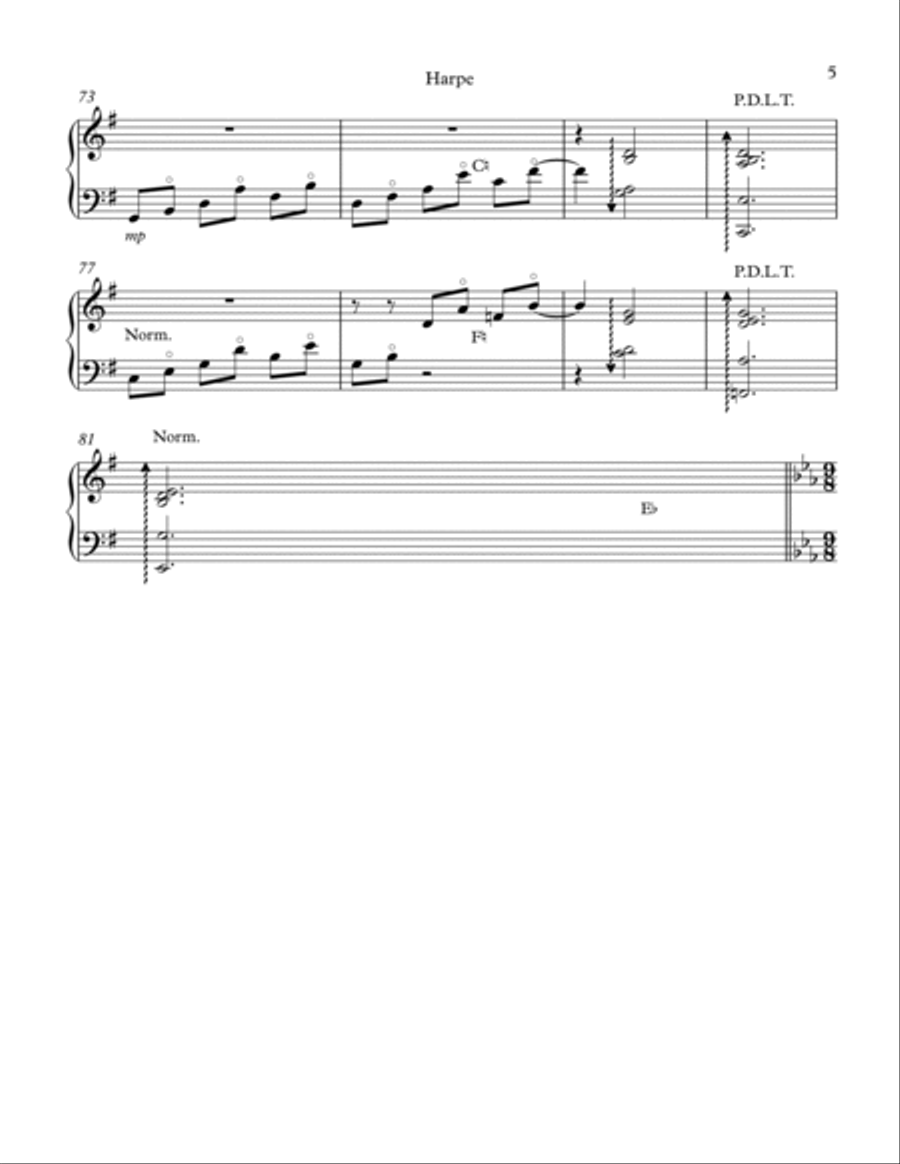 LA SUITE DE LA TABLE D'HÔTE String Duet scores gallery preview page 5