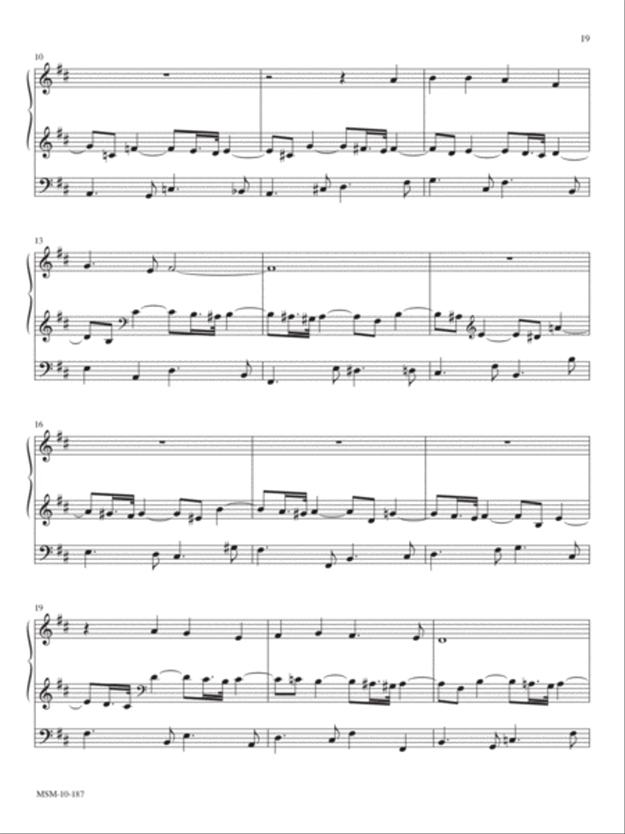 Creator of the Stars of Night Organ scores gallery preview page 2