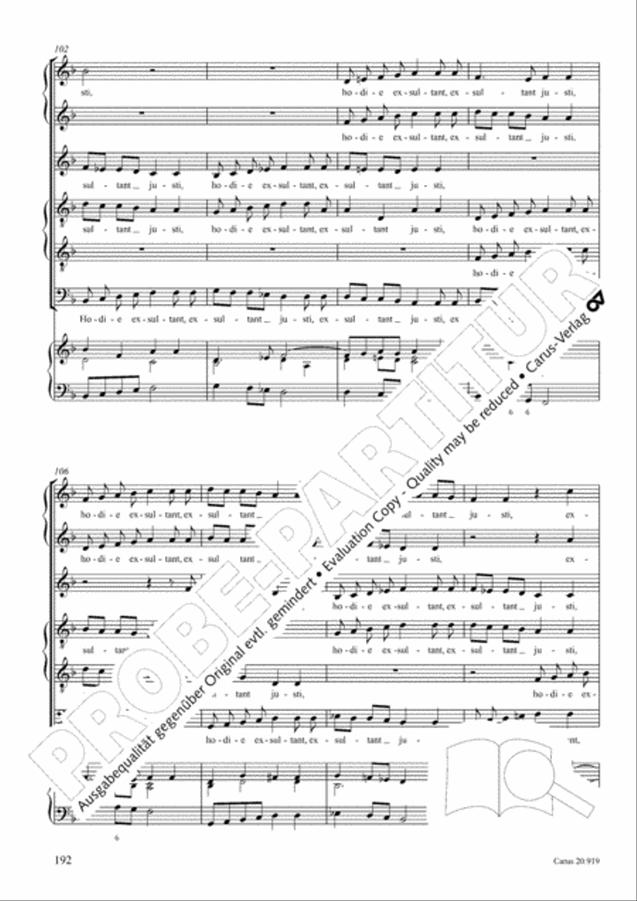 Opera varia I. Works with 1-7 parts (Complete edition, vol. 19) [Werke mit 1-7 obligaten Stimmen] Score scores gallery preview page 249