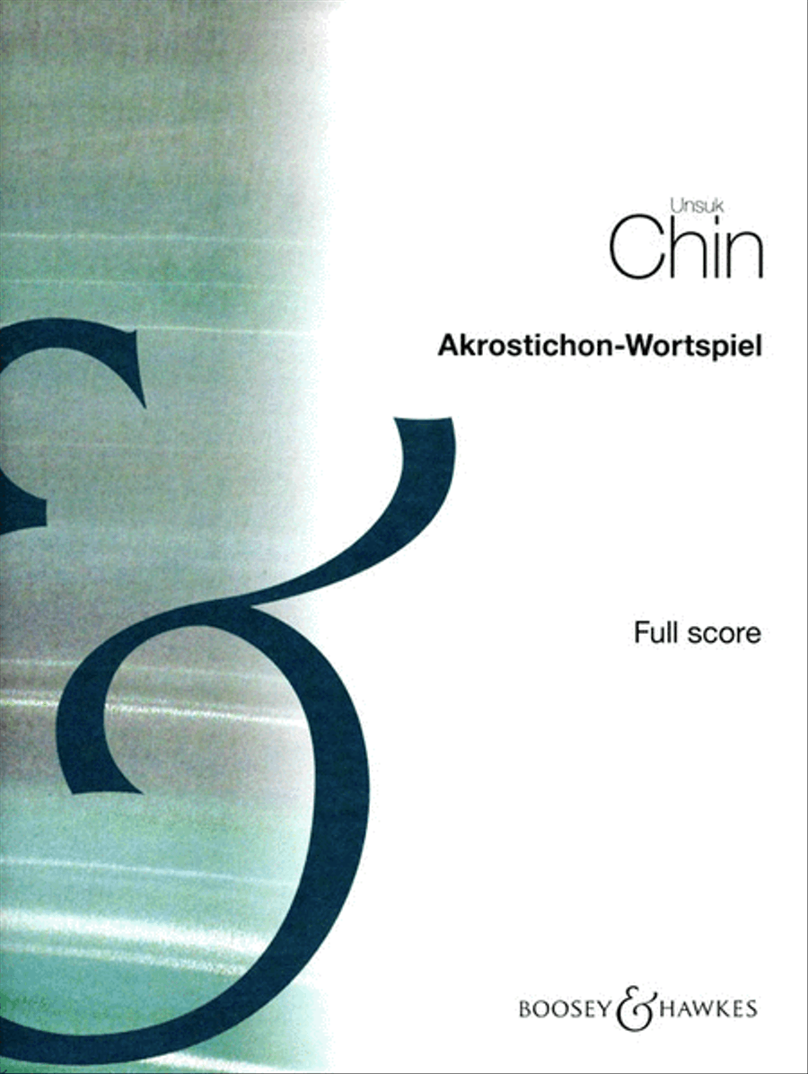Akrostichon-Wortspiel Orchestra scores gallery preview page 1
