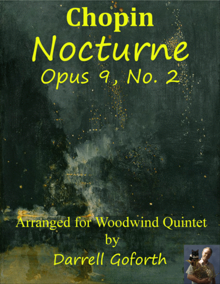 Chopin: Nocturne, Opus 9, No. 2 for Woodwind Quintet Woodwind Quintet scores gallery preview page 1