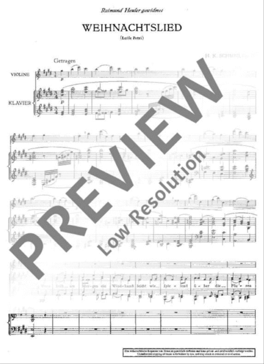 Weihnachtslieder Children's Choir scores gallery preview page 3
