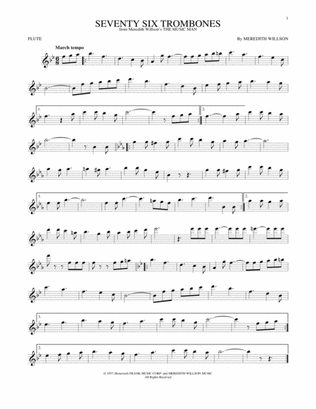 Seventy Six Trombones