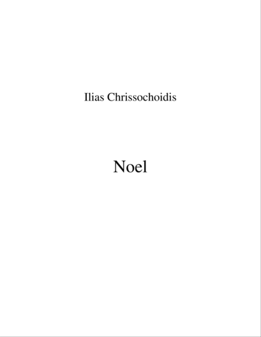 Noel Easy Piano scores gallery preview page 1