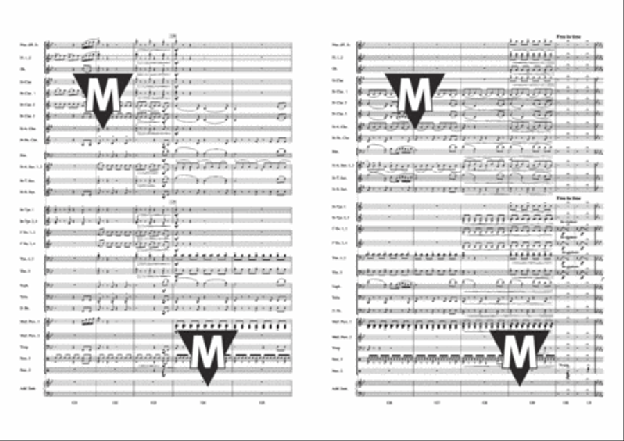 Around the World in 80 Days Concert Band scores gallery preview page 13
