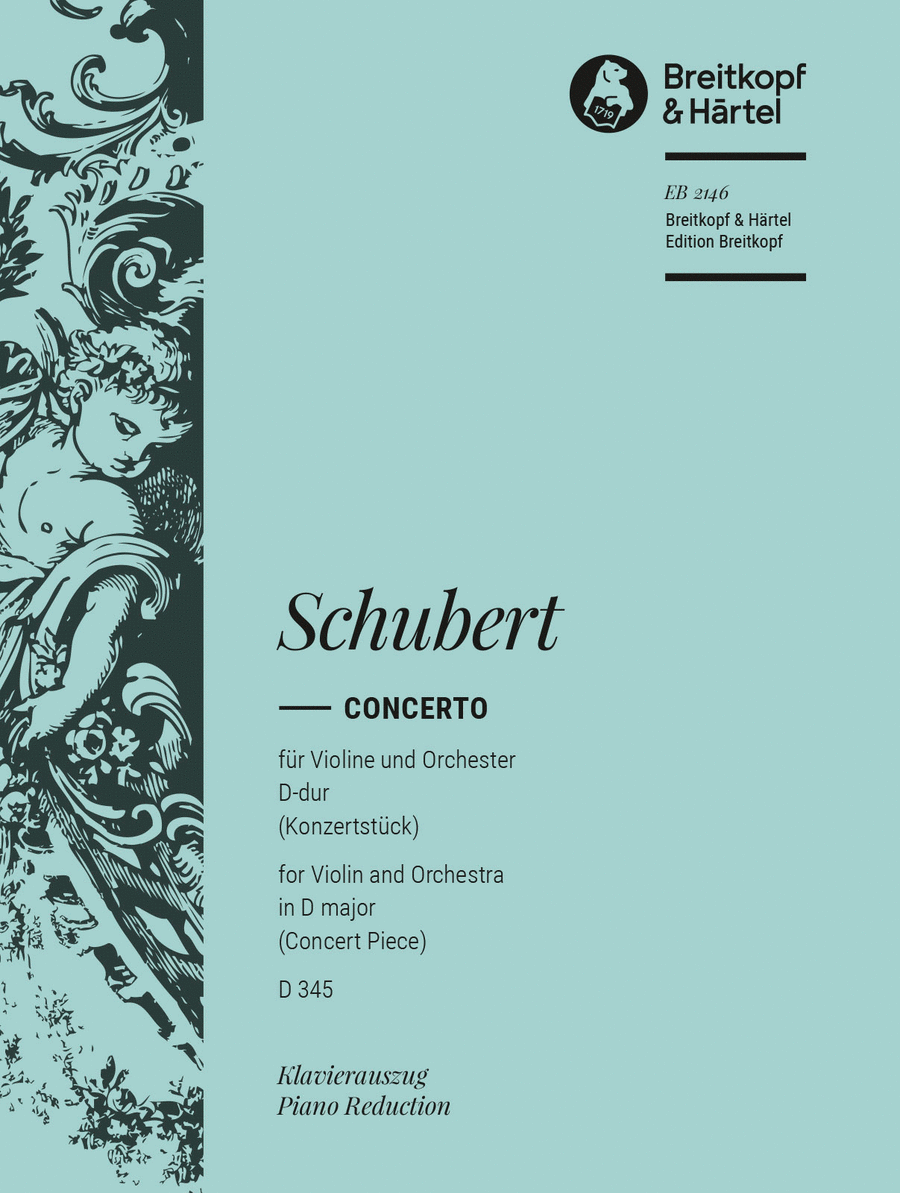 Concerto in D major D 345 Violin Solo scores gallery preview page 1