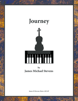 Book cover for Journey - Violin & Piano
