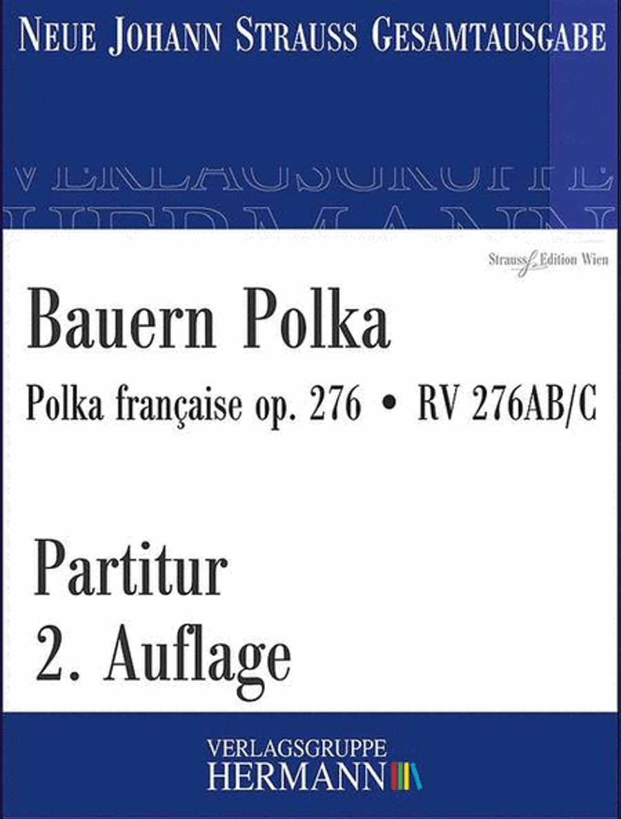 Bauern Polka op. 276 RV 276AB/C Orchestra scores gallery preview page 1