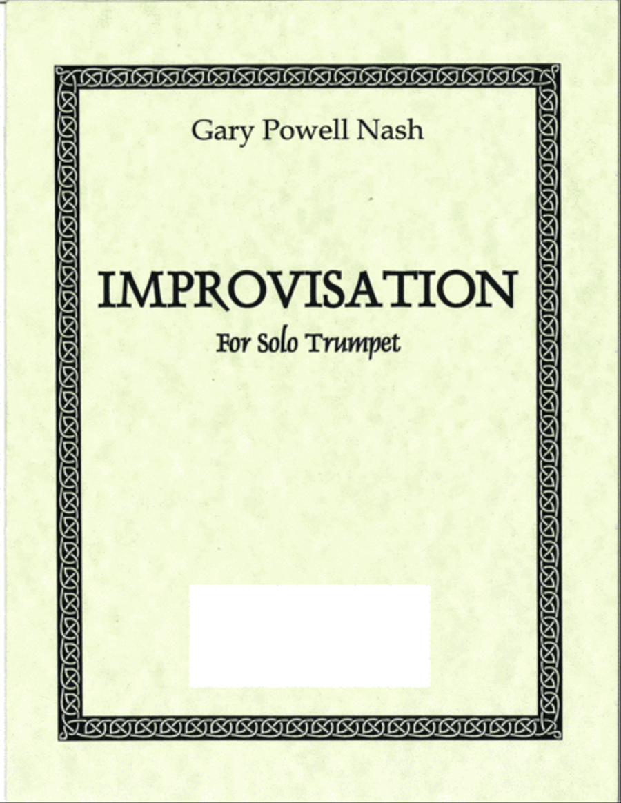 Improvisation (1987) trumpet solo Trumpet Solo scores gallery preview page 1