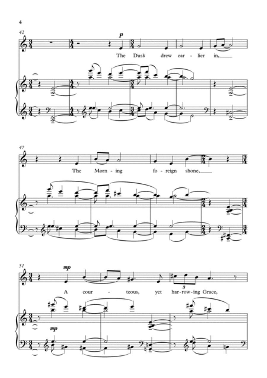 Two Songs Two Songs Voice Solo scores gallery preview page 5