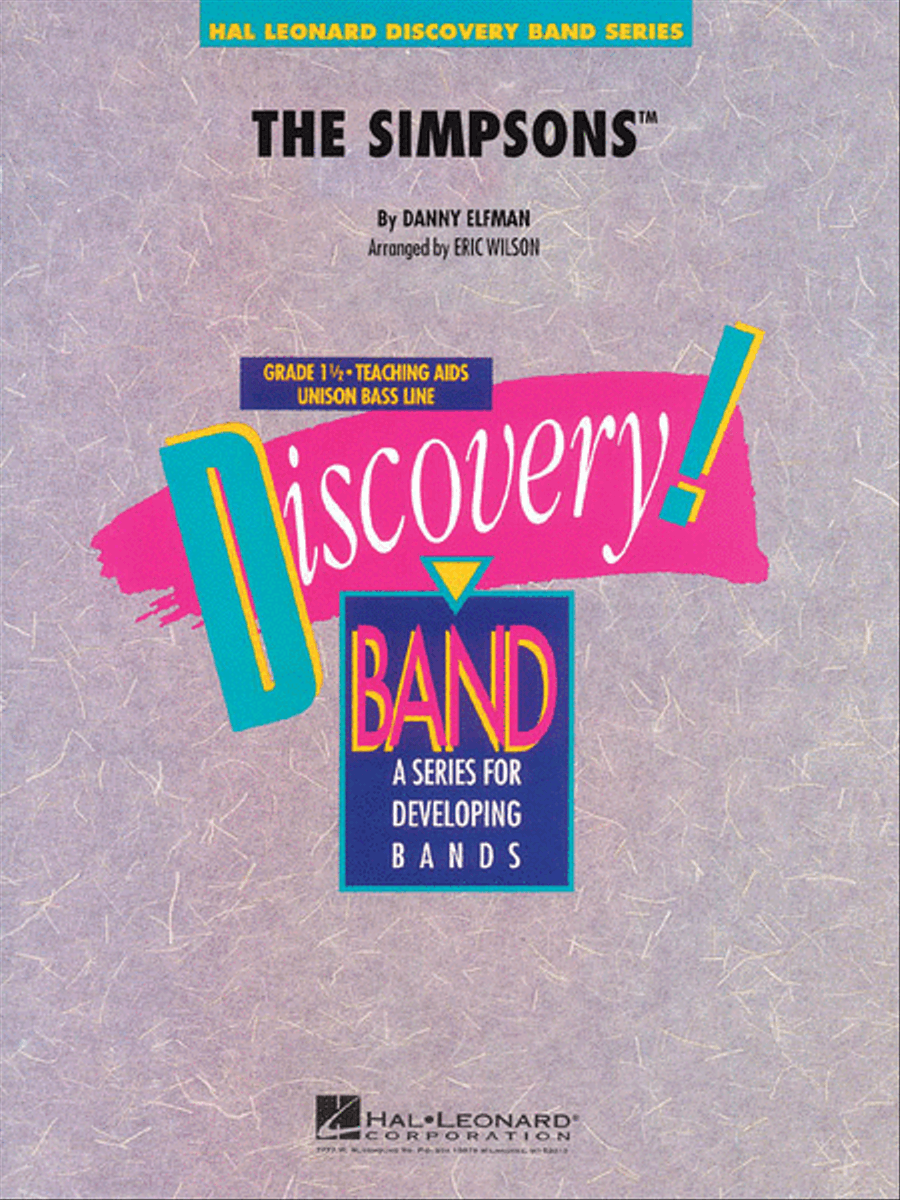The Simpsons Concert Band scores gallery preview page 1