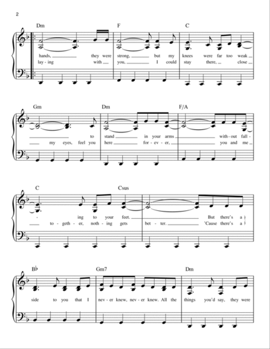 Set Fire To The Rain Voice scores gallery preview page 2