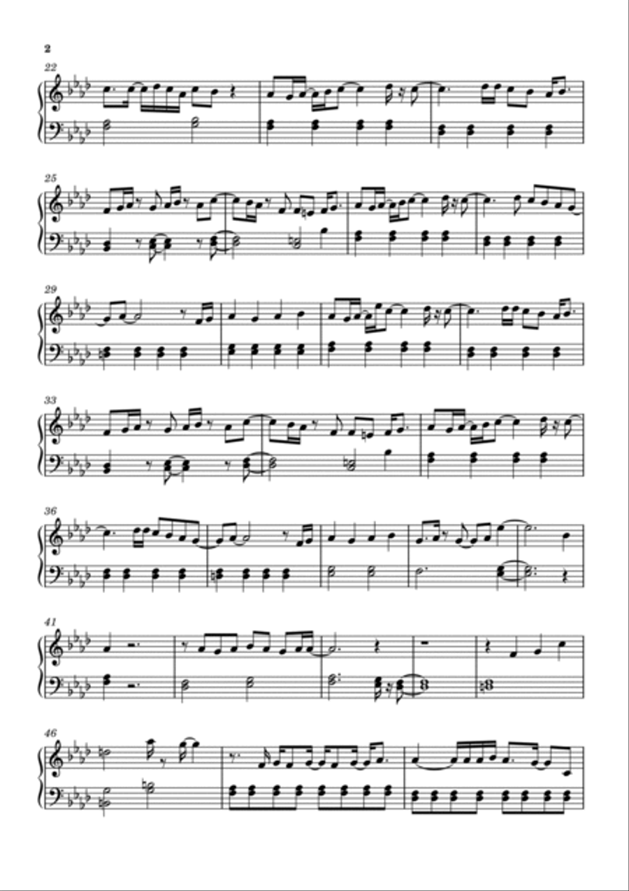 Slash Piano Solo scores gallery preview page 2