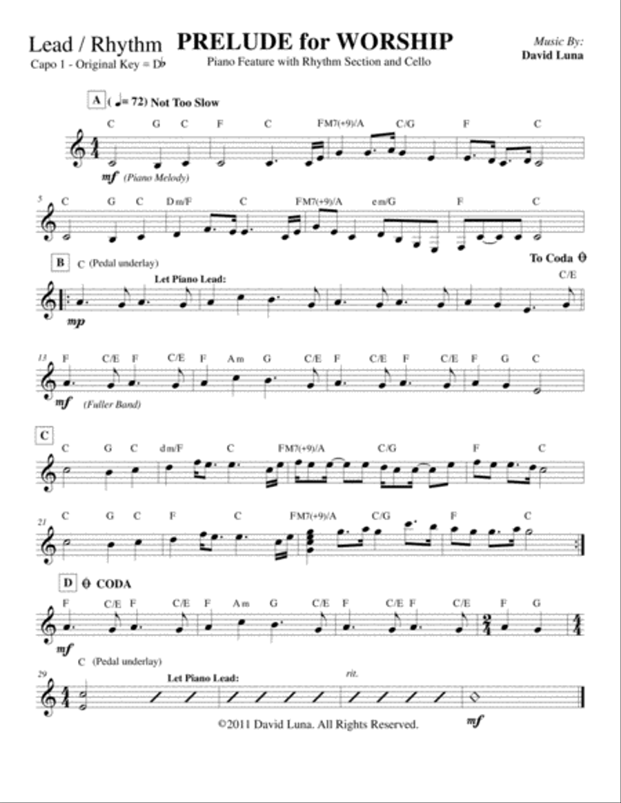 Prelude for Worship Small Ensemble scores gallery preview page 5