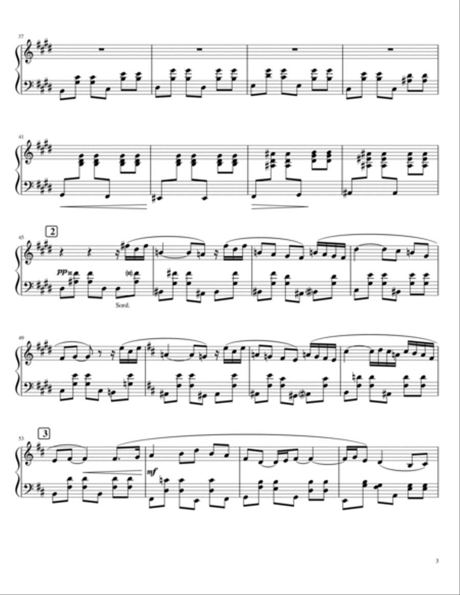 Ravel - Piano Concerto in G major - II. Adagio assai M.83 - For Solo Piano Original Piano Solo scores gallery preview page 3
